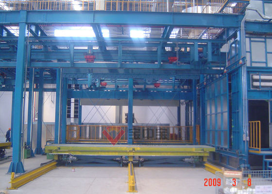 chất lượng Hệ thống vận chuyển tự động cho gian hàng sơn máy móc hạng nặng nhà máy sản xuất
