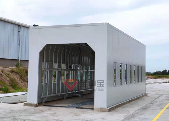 chất lượng Phòng kiểm tra mưa cho phòng kiểm tra rò rỉ nước áp suất cao xe buýt nhỏ nhà máy sản xuất