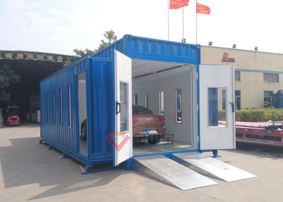 Gian hàng bình xịt bơm hơi Gian hàng sơn cho phòng chứa xe hơi