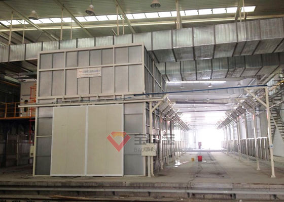 chất lượng Buồng phun xe buýt lớn Gian hàng sơn xe buýt Yutong Gian hàng sơn xe buýt thương hiệu BZB Gian hàng phun sơn lớn nhà máy sản xuất