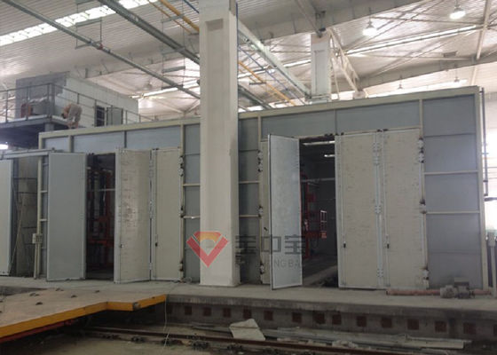 chất lượng Phòng sơn xe buýt với cửa trượt điện do Baozhongbao cung cấp thiết bị sơn nhà máy sản xuất
