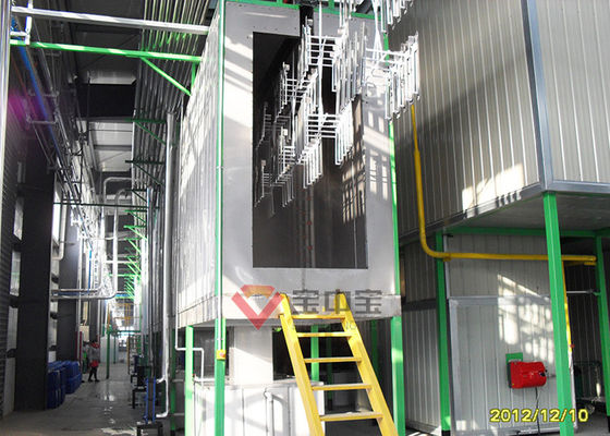chất lượng Dây chuyền sơn tĩnh điện kiểu đường hầm cho các thành phần công nghiệp nhà máy sản xuất