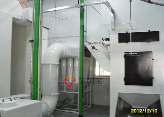 chất lượng Hệ thống phục hồi bột tự động cho dây chuyền sơn tĩnh điện vỏ máy tính nhà máy sản xuất
