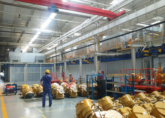 chất lượng Dây chuyền sản xuất tranh lớn cho xe xây dựng gian hàng phun XCMG nhà máy sản xuất