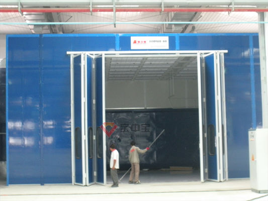 Cửa hàng phong cách gấp Gian hàng sơn công nghiệp Gian hàng máy bay phun