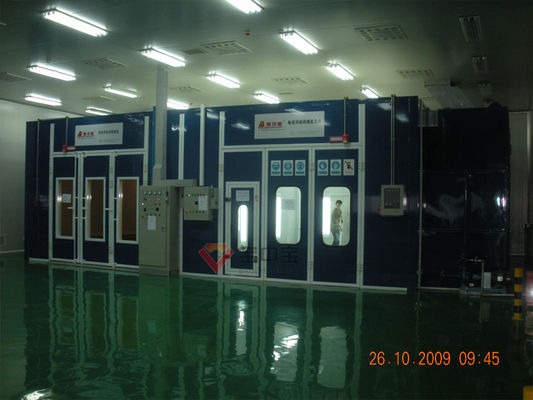 chất lượng Gian hàng phun nướng công nghiệp tùy chỉnh cho phụ tùng tàu hỏa / máy bay Dây chuyền sơn Gian hàng sơn hàng không vũ trụ nhà máy sản xuất