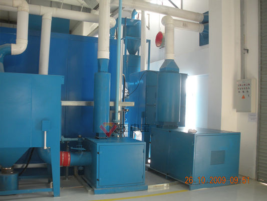 Phòng sơn công nghiệp với dây chuyền sơn quạt hiệu quả Gian hàng sơn máy bay trực thăng Gian hàng phun sơn