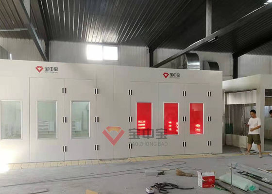 Phòng sơn nhiệt chiếu sáng hồng ngoại cho phòng sơn Downdraft ô tô