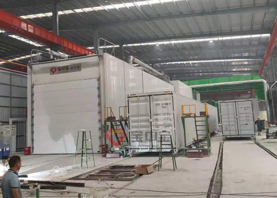 chất lượng Vận chuyển Container phun Booth Dòng sơn cho Container tiêu chuẩn nhà máy sản xuất