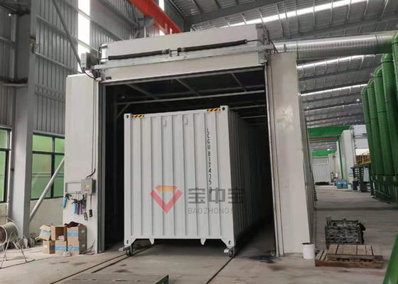 chất lượng Phòng nướng cho dây chuyền sơn container Dây chuyền sơn cho container tiêu chuẩn nhà máy sản xuất
