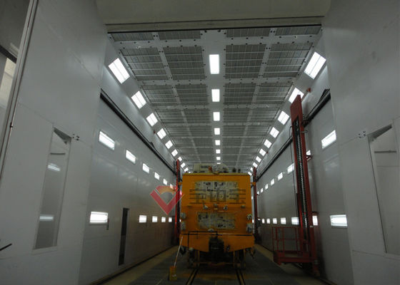 chất lượng Gian hàng sơn Metro Gian hàng phun sơn với thiết bị xe đẩy nhà máy sản xuất