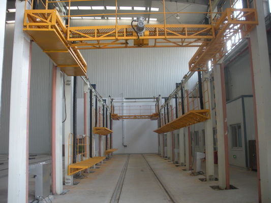 chất lượng Nền tảng lối đi nâng an toàn cho phòng chà nhám / Nền tảng làm việc sơn nhà máy sản xuất