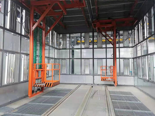 Nâng bệ đi bộ Kiểu treo Bàn làm việc nâng cho phòng sơn / Nền tảng làm việc sơn