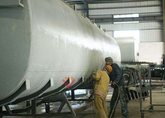 chất lượng Xe đặc biệt Xe tải chở dầu Máy trộn tự động bắn và sơn dây chuyền nhà máy sản xuất