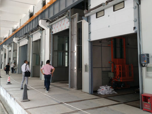 chất lượng Dây chuyền sản xuất tranh Phun cát Phòng nướng Gian hàng Màn nước nhà máy sản xuất
