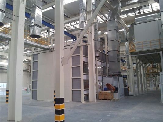 chất lượng Sản xuất công nghiệp Gian hàng sơn lỏng tự động nhà máy sản xuất